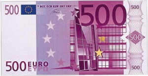 #billetes de 500 euros